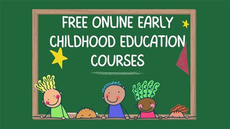 coursera early childhood education|childhood education courses.